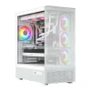 Корпус MODECOM Volcano AQ 300 ARGB MIDI White (5903560983071)