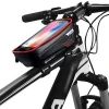 Велосипедна сумка на раму WILDMAN ME2R Black-Red (E2R)