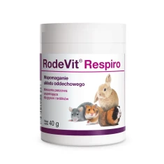 Кормова добавка для гризунів і кроликів Dolfos RodeVit Respiro для підтримки дихальної системи 40 г (5903772190397)