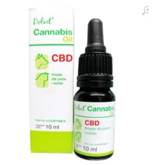 Кормова добавка для собак і котів Dolfos Cannabis Oil 10 мл (5903772190427)