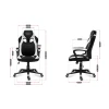 Крісло ігрове Huzaro Force 2.5 White Mesh (5903796010749)