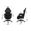 Кресло игровое Huzaro Force 4.7 Carbon Mesh (5903796011401)