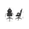 Крісло ігрове Huzaro Force 4.4 Grey Mesh (5903796013177)