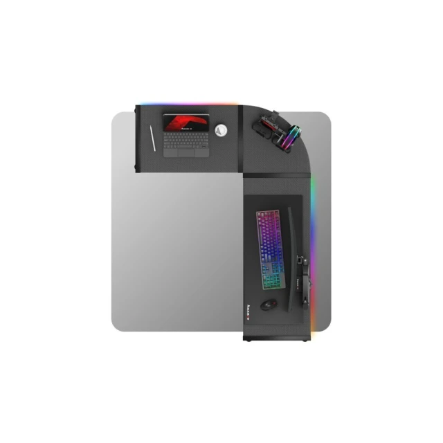 Ігровий стіл Huzaro Hero 6.0 RGB Black (5903796013436)