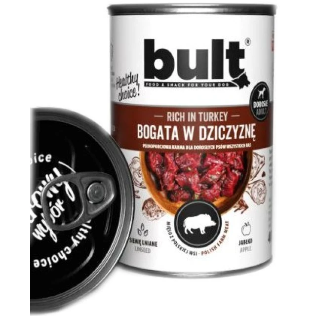 Консерва для собак Bult з дичиною 800 г (5903802472318)