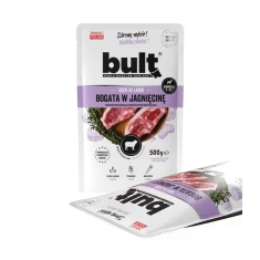 Вологий корм для собак Bult з ягням 500 г (5903802472462)