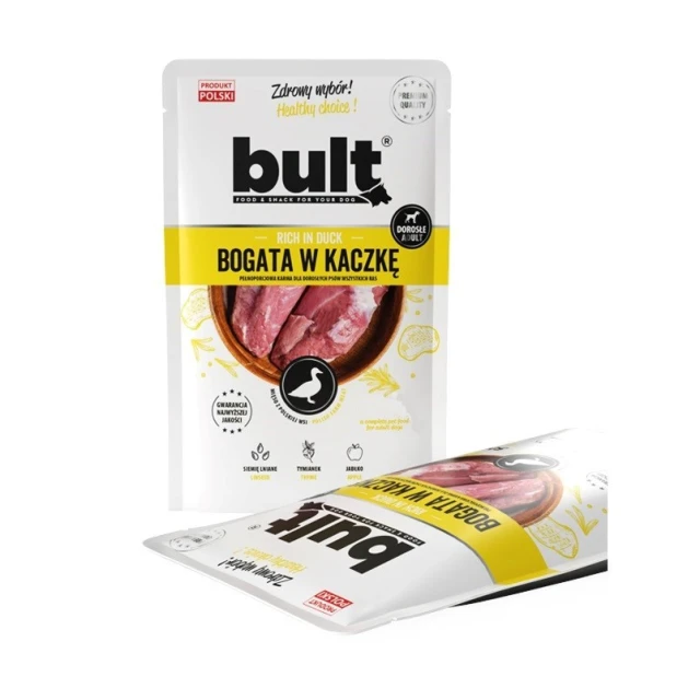 Пауч для собак Bult з качкою 100 г (5903802472493)