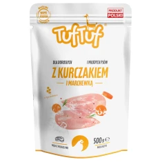 Влажный корм для собак TufTuf мясной паштет с курицей 500 г (5903802473049)