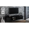 Тумба під ТВ Cama MEBLE SIGMA1 180 Black/Black глянець (5903815002120)