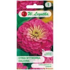Насіння Цинія Витончена W.Legutko Dahlia 'Illumination' рожева (5903837362400)