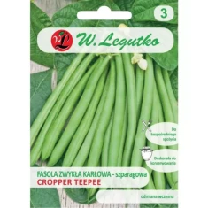 Насіння квасолі кущової W.Legutko Cropper Teepee (5903837418800)