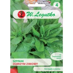Насіння Шпинат W.Legutko Olbrzym Zimowy (5903837482207)