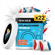 Таблетки для посудомийних машин Frischer 3in1 22 шт (5903874860747)