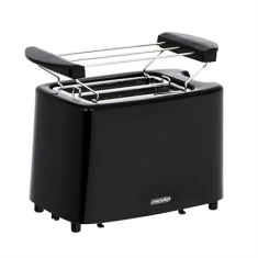 Тостер Mesko MS 3220 750 Вт 2 отвори Black (5903887800181)