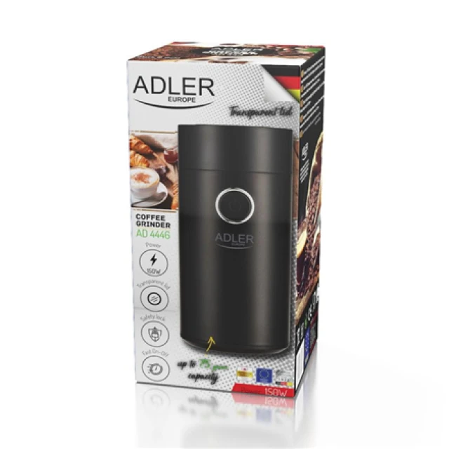 Кавомолка Adler AD 4446bs 150 Вт Black (5903887800433)