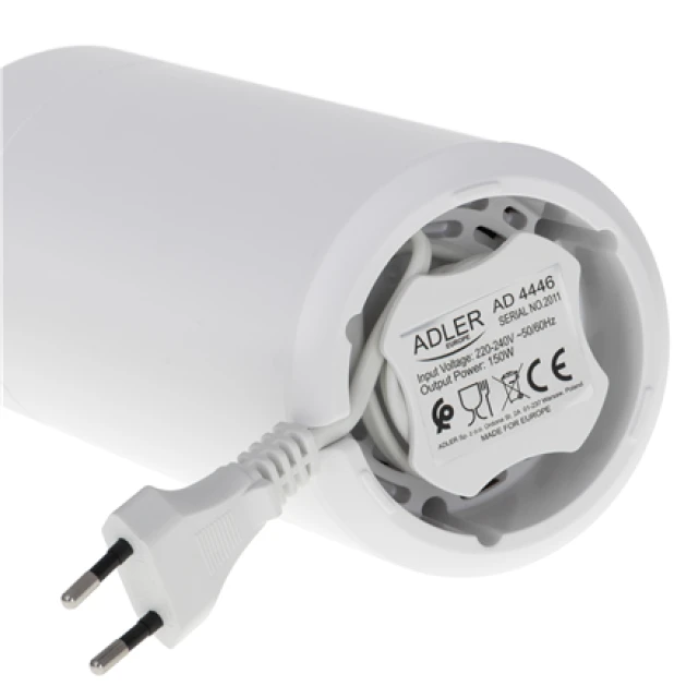 Кофемолка Adler AD 4446ws 150 Вт 75 г White (5903887800457)
