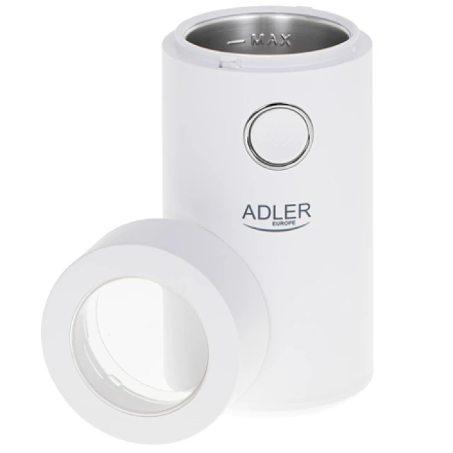 Кофемолка Adler AD 4446ws 150 Вт 75 г White (5903887800457)