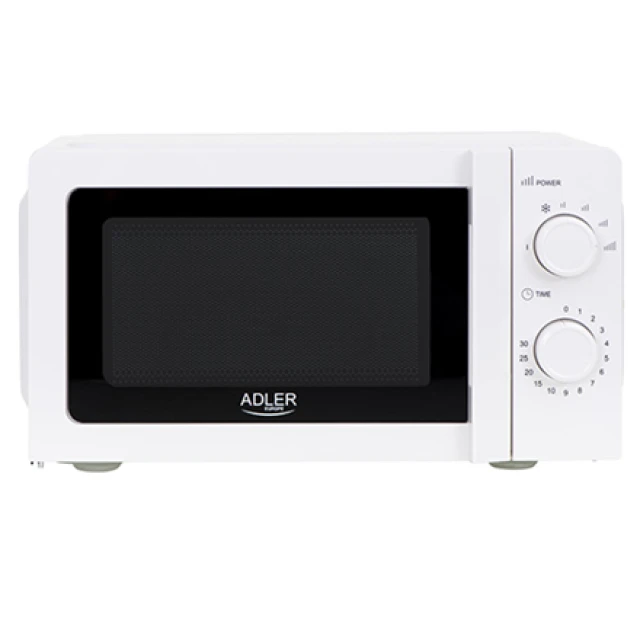 Мікрохвильова піч Adler AD6205 700 Вт White (5903887801218)