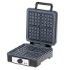 Вафельница Adler AD 3049 1200 Вт 4 вафли Belgian Black (5903887802970)