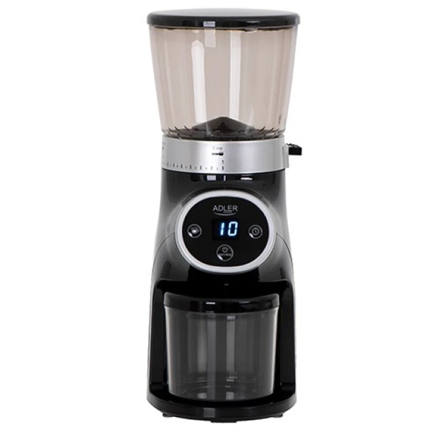 Кавомолка жорнова Adler AD 4450 300 Вт Black (5903887803236)