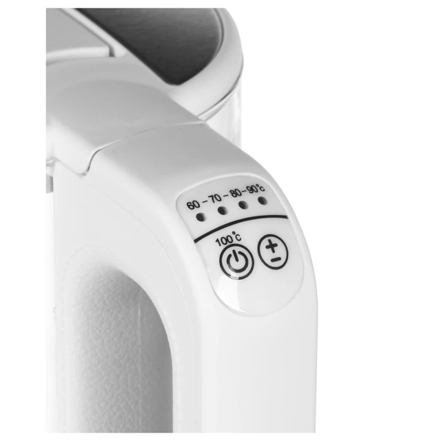 Електрочайник Adler Mesko MS1301w 1,7 л 1850 Вт White (5903887803908)