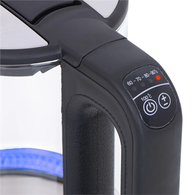 Електрочайник Mesko MS1301b 1,7 л 1850 Вт Black (5903887803915)