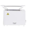 Тостер Adler AD 3223 750 Вт 2 слота White (5903887805179)