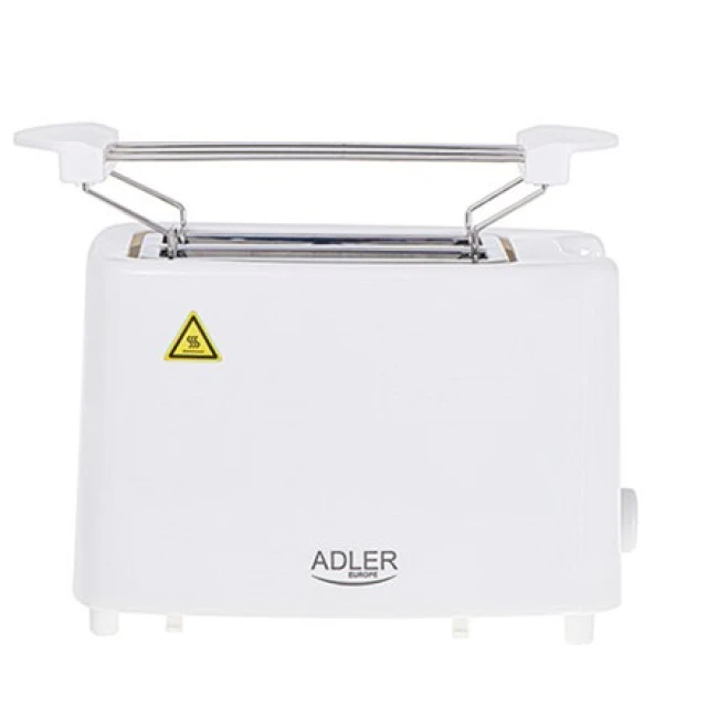 Тостер Adler AD 3223 750 Вт 2 слота White (5903887805179)