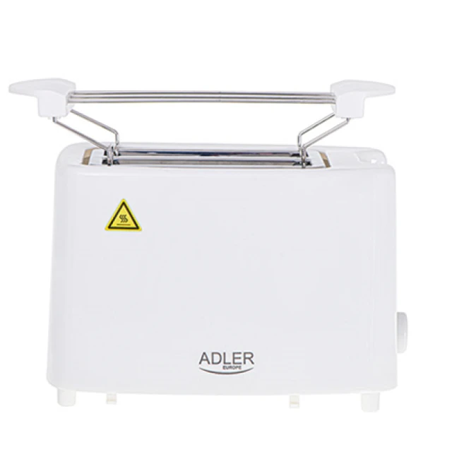 Тостер Adler AD 3223 750 Вт 2 слота White (5903887805179)