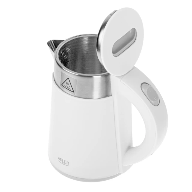 Електрочайник Adler AD1372 800 Вт 0,6 л White (5903887809665)
