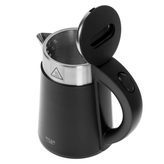 Електрочайник Adler AD 1372 0,6 л 800 Вт Black (5903887809689)