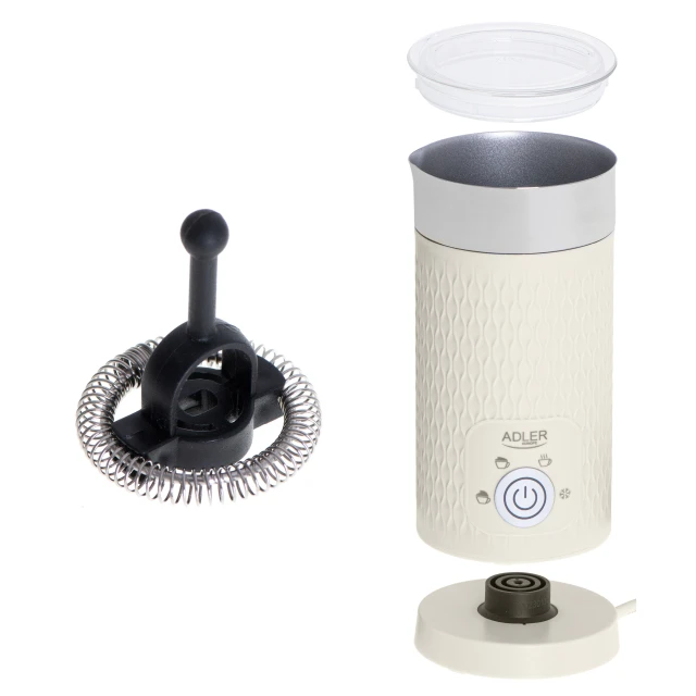Вспениватель молока Adler AD 4495 500 Вт Cream (5903887809740)