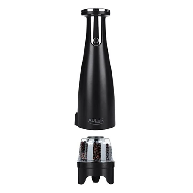 Набір електричних млинків для спецій Adler AD 4449b 150 мл 3 шт Matte Black (5903887809764)