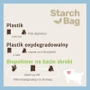 Біопакети для прибирання Starch Bag 8 рулонів x 15 шт Black (5903919618333)