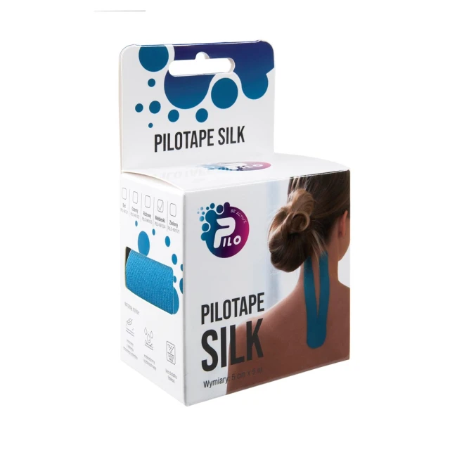 Стрічка для кінезіотейпування REHA FUND PILOTAPE SILK PILO-9010/4 (5903940709017)