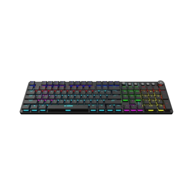 Клавіатура iBOX Aurora K-6 ігрова механічна Red switch RGB Low Profile (5903968680190)