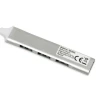 Хаб iBOX USB 3.0 4-портовий + USB 2.0 Slim (5903968680312)