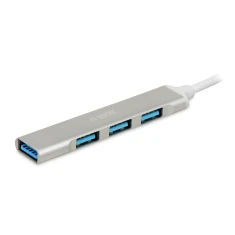 Хаб iBOX USB 3.0 4-портовий + USB 2.0 Slim (5903968680312)