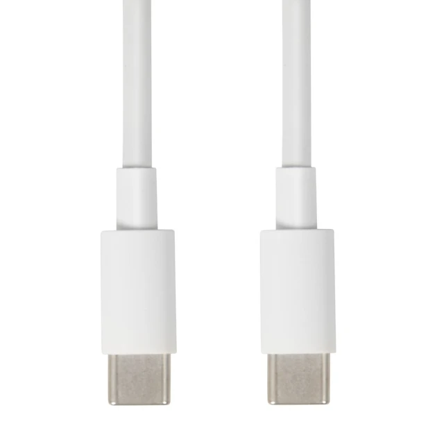 Мережевий зарядний пристрій iBOX C-65 GaN PD 65 Вт з кабелем White (5903968680602)