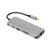 Хаб iBOX IUH3RJ4K USB 3.2 LAN HDMI 4K PD 100 Вт (5903968680800)