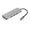 Хаб iBOX IUH3RJ4K USB 3.2 LAN HDMI 4K PD 100 Вт (5903968680800)