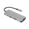 Хаб iBOX IUH3RJ4K USB 3.2 LAN HDMI 4K PD 100 Вт (5903968680800)