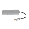 Хаб iBOX IUH3RJ4K USB 3.2 LAN HDMI 4K PD 100 Вт (5903968680800)