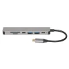 Хаб iBOX IUH3SL4K Slim USB 3.2 HDMI 4K PD 100 Вт (5903968680817)