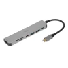 Хаб iBOX IUH3SL4K Slim USB 3.2 HDMI 4K PD 100 Вт (5903968680817)