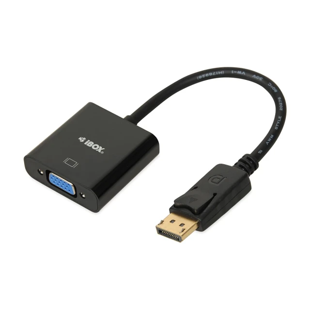 Перехідник iBOX DisplayPort to VGA (5903968680862)