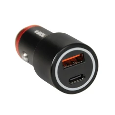 Автомобільний зарядний пристрій iBOX C-20 USB-C + USB-A 48 Вт (5903968681074)