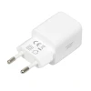 Мережевий зарядний пристрій iBOX C-42 GaN PD 33 Вт USB-A + USB-C White (5903968681098)