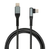 Кабель iBOX IKUTC100 USB Type-C PD 100 Вт 2 м (5903968681128)