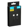 Кабель iBOX IKUTCS1B USB Type-C 60 Вт силіконовий 1 м Black (5903968681135)